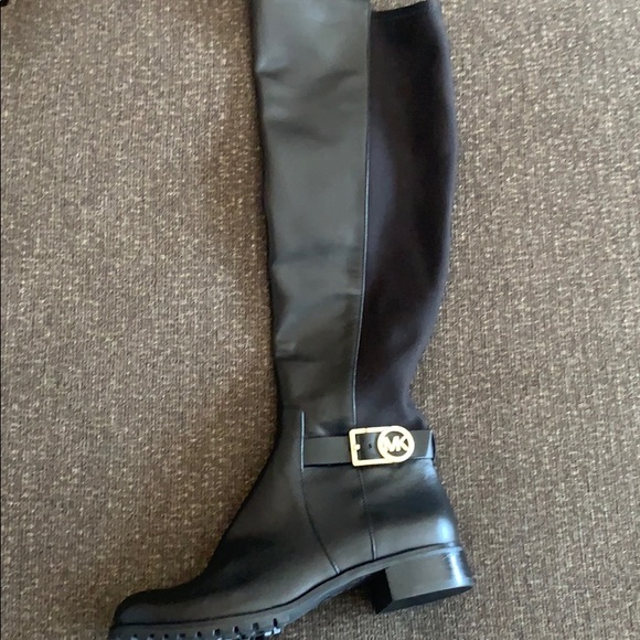 Michael Kors leather knee high boots - Picture 1 of 5